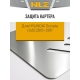 Защита картера для HYUNDAI Sonata (i45) 2010-2011 2.0/2.4 AT бензин NLZ алюминий, 3 мм с крепежом / Хендай Соната
