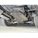 Защита бака и заднего дифференциала алюминий 4 мм ТСС для Haval F7/H6 2015-2020